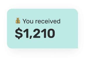 Recurring rent payment scheduled